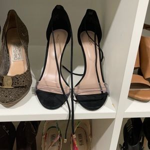 Tie around Aldo heels